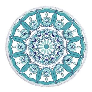 Mandala High Quality Round Beach Towel